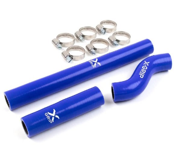 X-GRIP Silicone radiator hose Blue