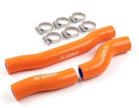 X-GRIP Kühlerschlauch aus Silikon Orange