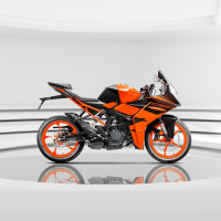 KTM RC 200 Motorcycle Sticker Design | 2014 - 2020