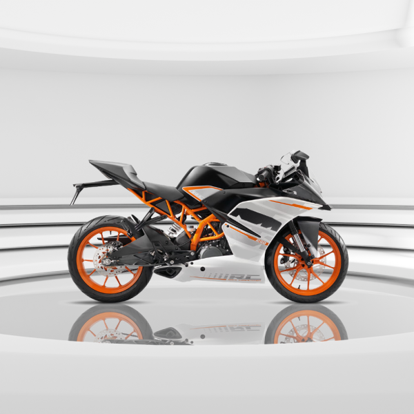 KTM RC 250 Motorcycle Sticker Design | 2014 - 2020