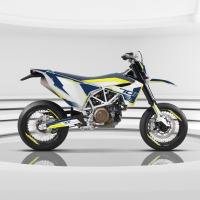 Husqvarna 701 Supermoto Motorcycle Sticker Design | 2019