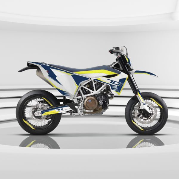 Husqvarna 701 Supermoto Motorcycle Sticker Design | 2020