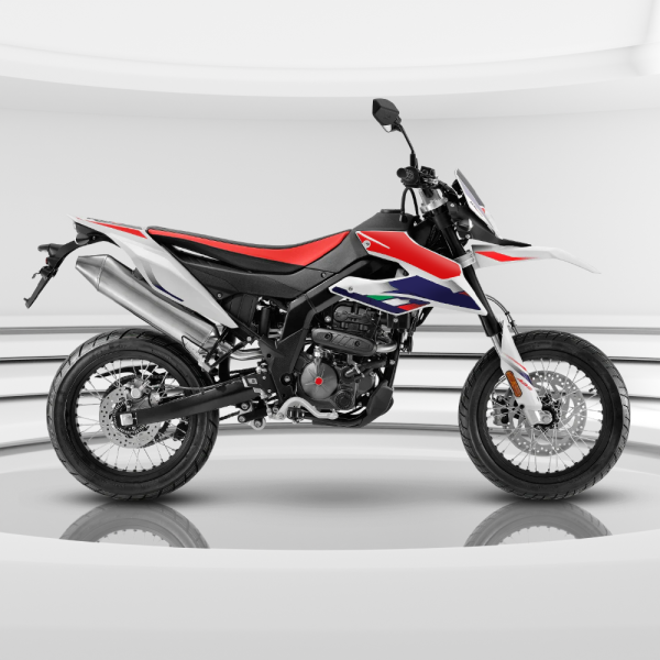 Aprilia SX 125 Supermoto Motorcycle Sticker Design | 2022