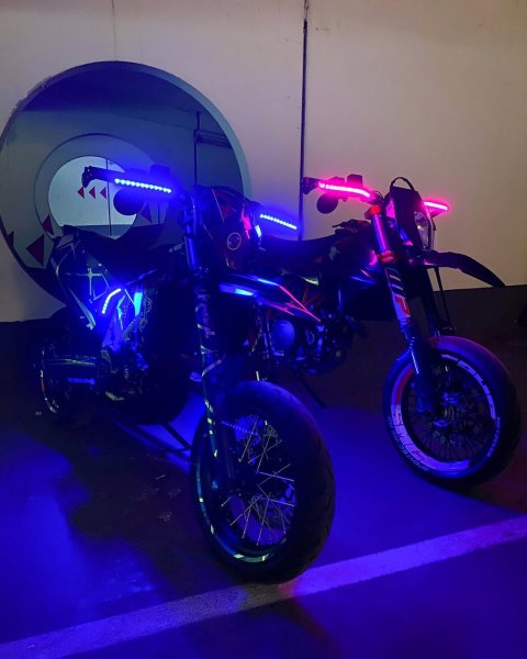 Show Light LED Kit für Motorräder
